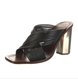 Tory Burch Trendy Heeled Shoes with Elegant Straps Size 9M